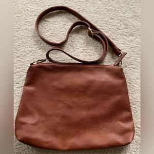 Joy Susan Brown Leather Purse